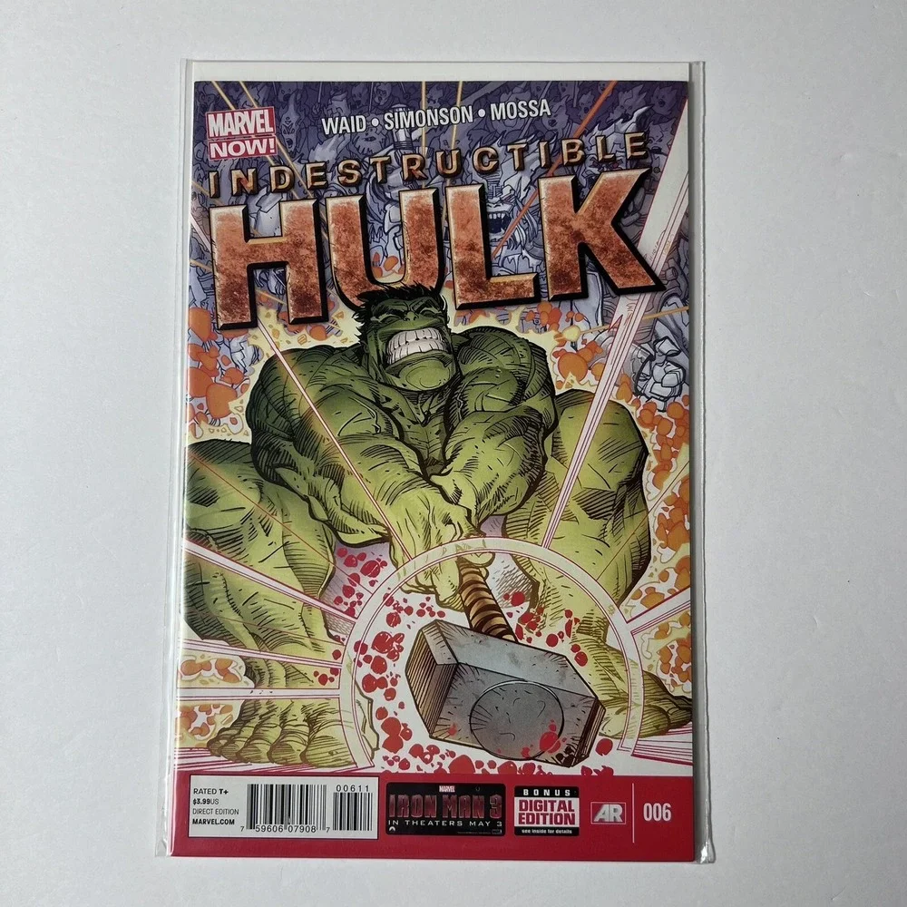 Indestructible HULK #6 THOR Marvel Comics 2013 Mark Waid &‎ Walter Simonson